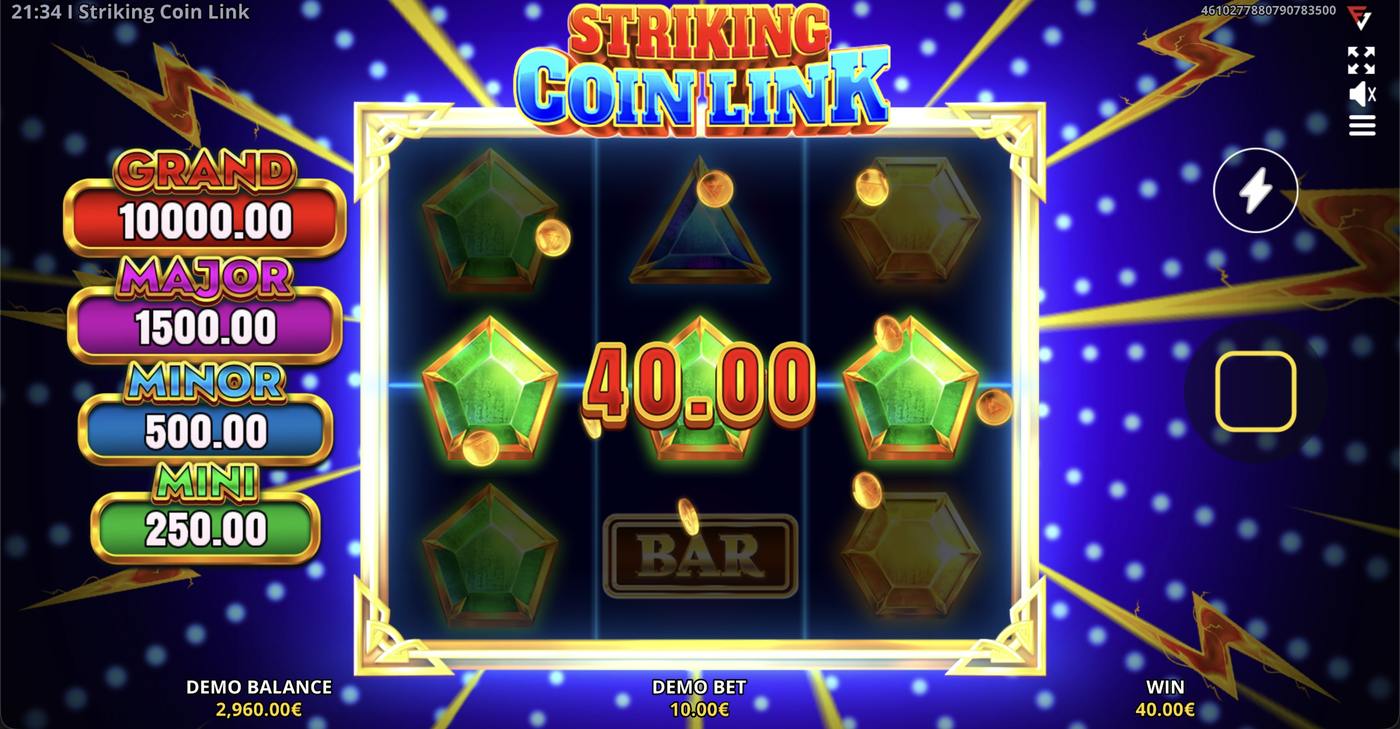 Striking Coin Link: image of winning