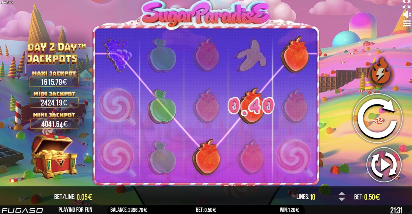Sugar Paradise: image of winning