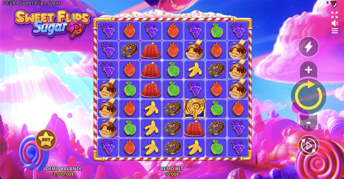 Sweet Flips Sugar: image of main menu