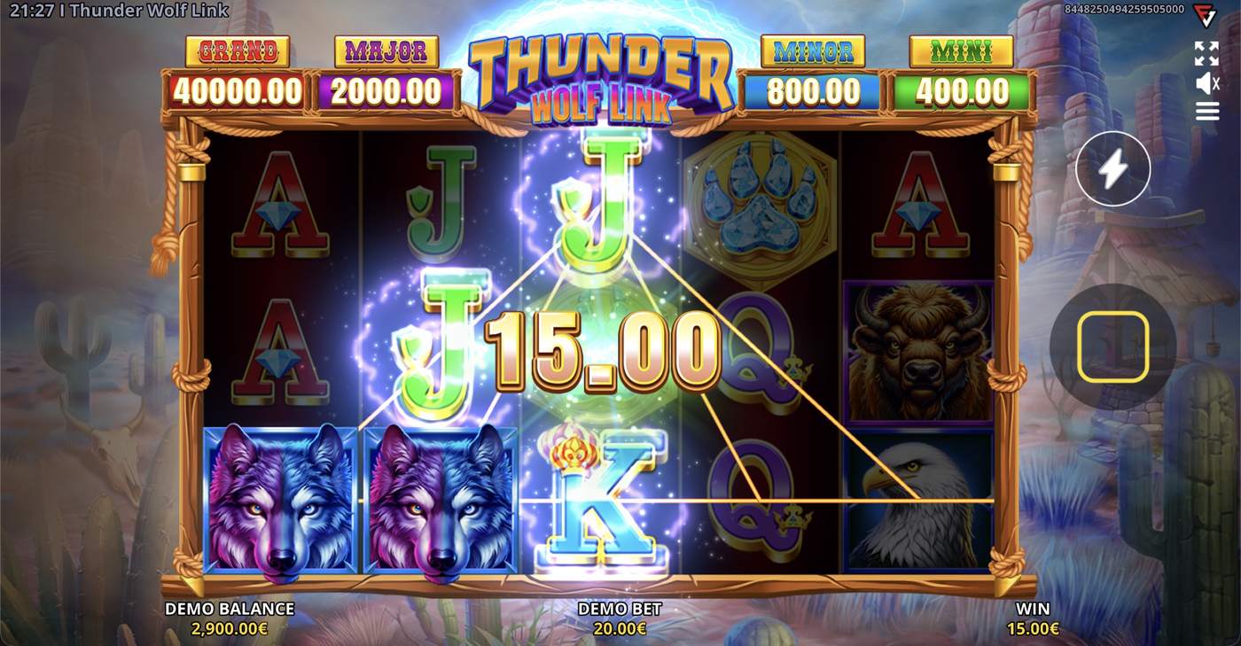 Thunder Wolf Link: image of winning