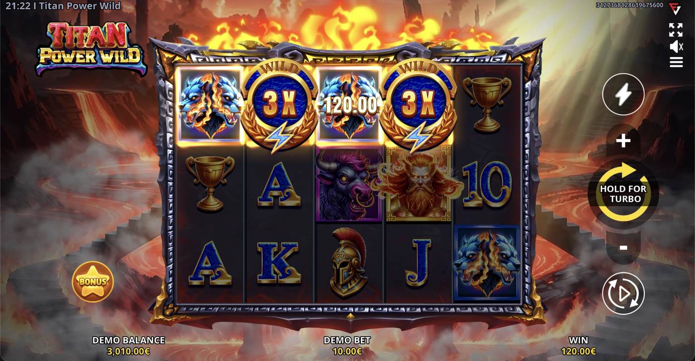 Titan Power Wild: image of winning