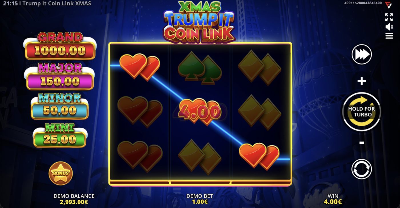 Trump It Coin Link XMAS: image of winning