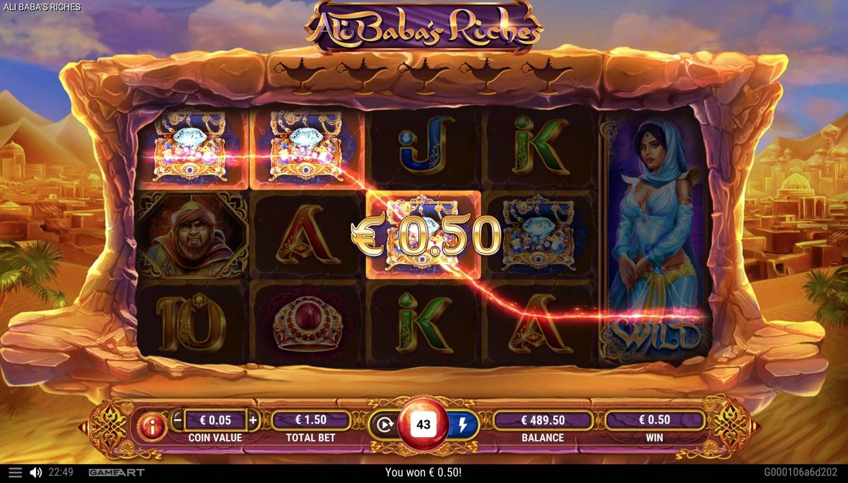 Alibaba's Riches: image of winning