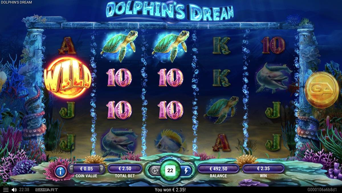 Dolphin's Dream: image of winning