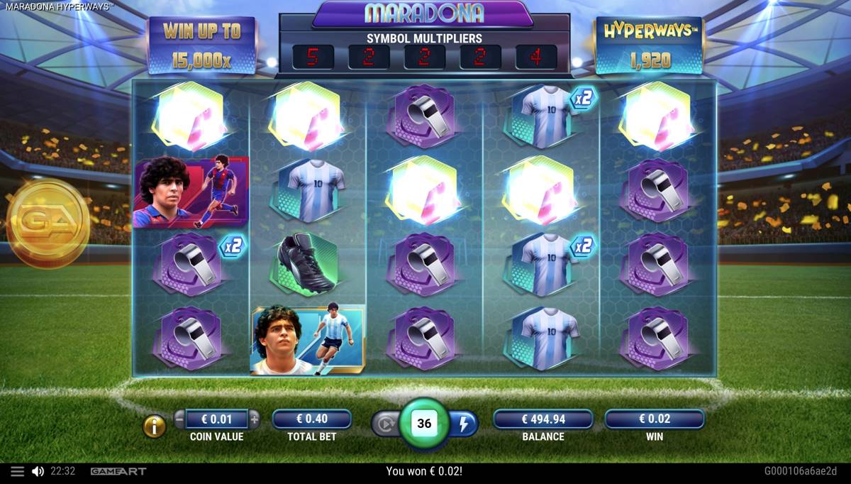 Maradona Hyperways: image of winning