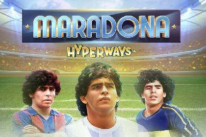 Maradona Hyperways Online Slot Logo