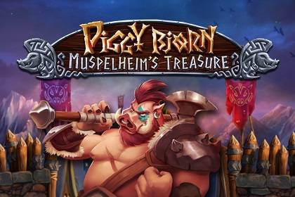 Piggy Bjorn Muspelheim's Treasure Online Slot Logo