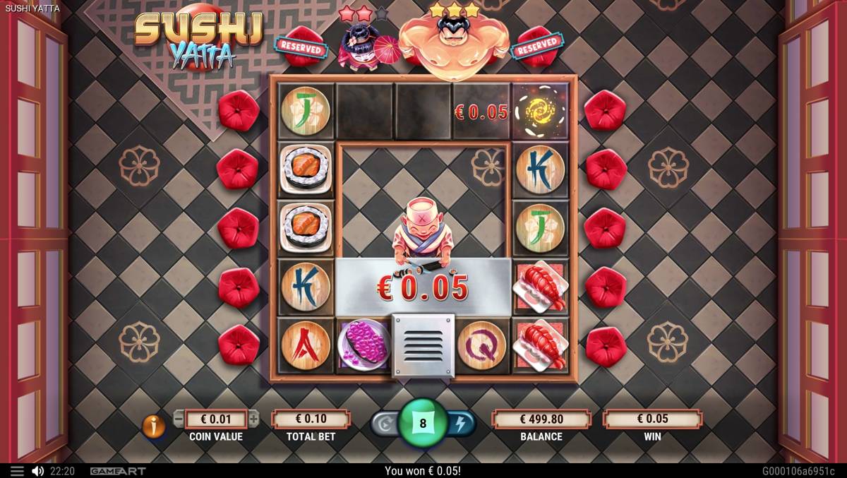 Sushi Yatta: image of winning