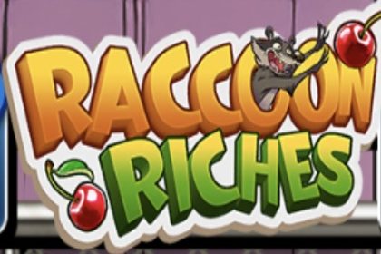 Raccoon Riches Online Slot Logo