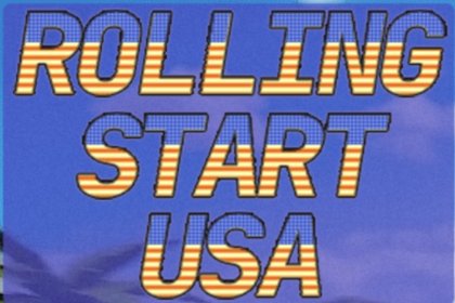 Rolling Start USA Online Slot Logo