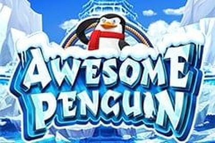 Awesome Penguin Online Slot Logo
