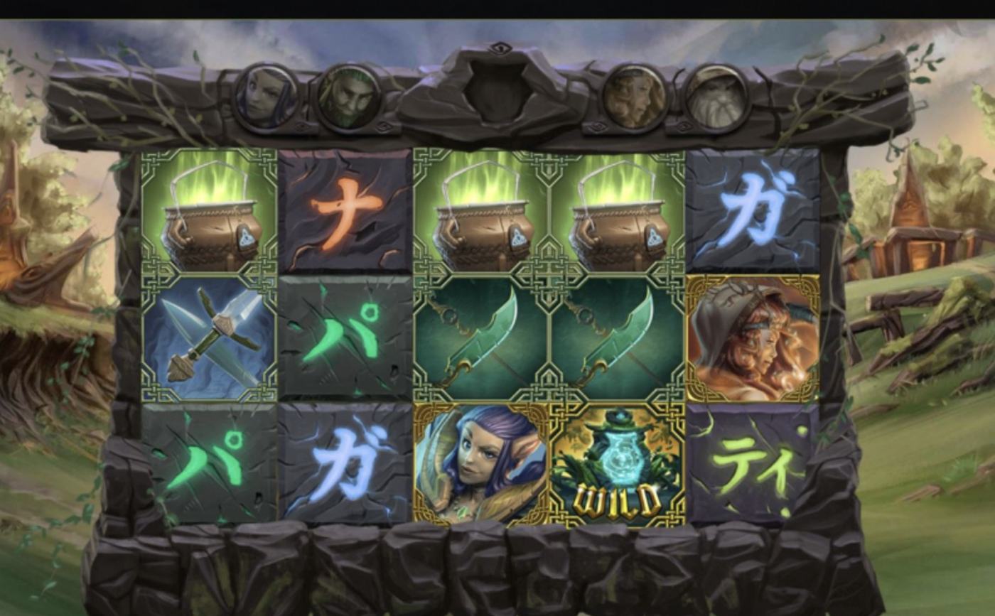Dawn of the Druids: image of main menu