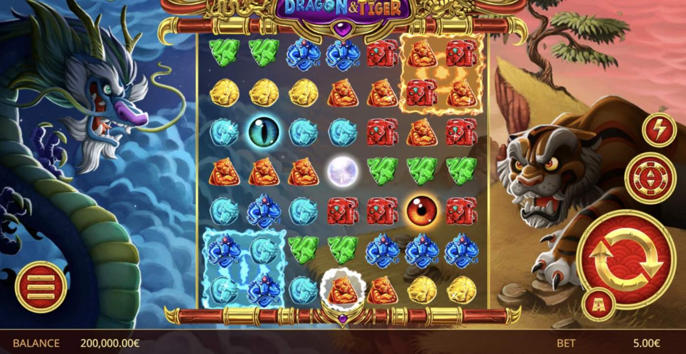 Dragon And Tiger: image of main menu