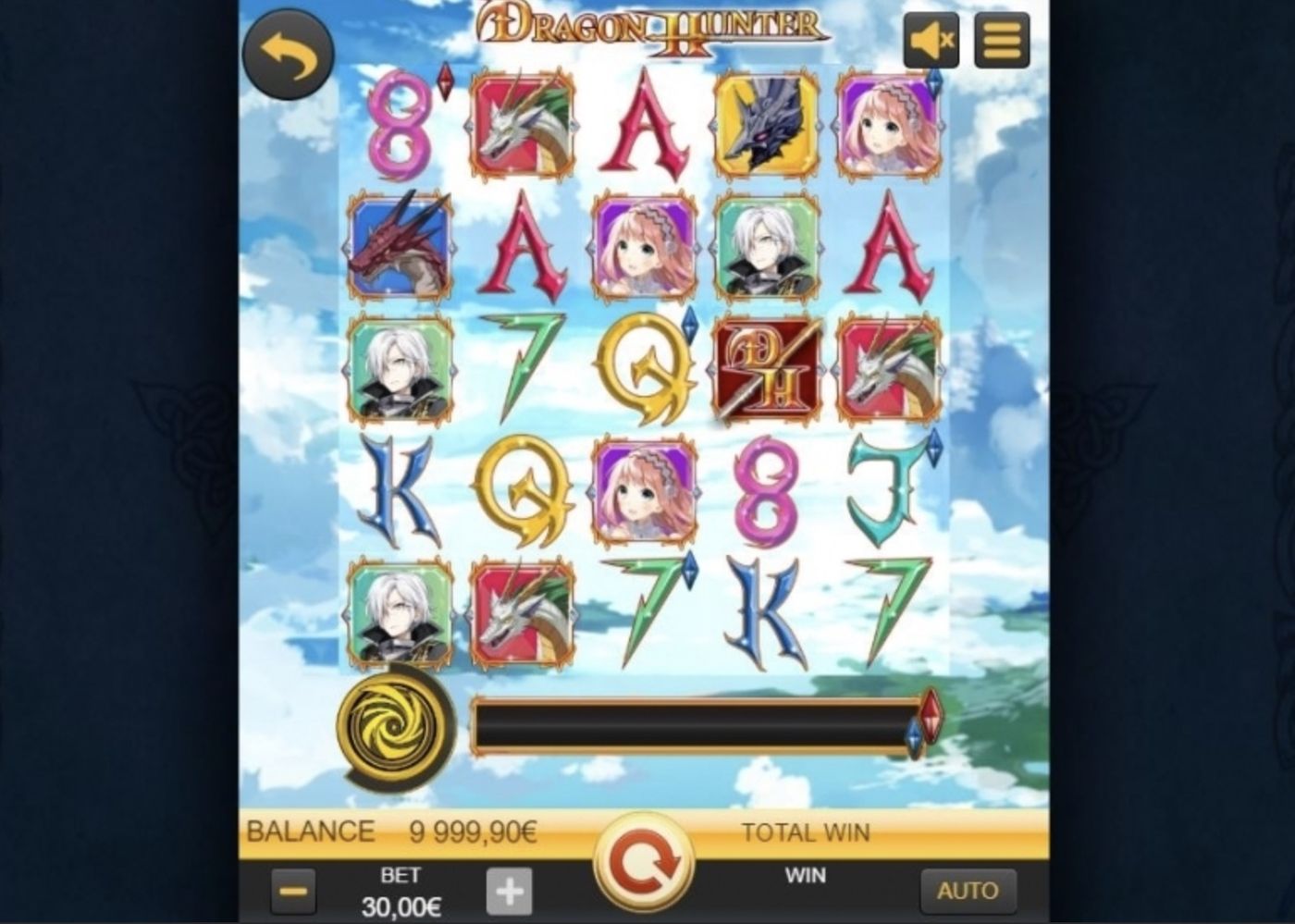 Dragon Hunter: image of main menu