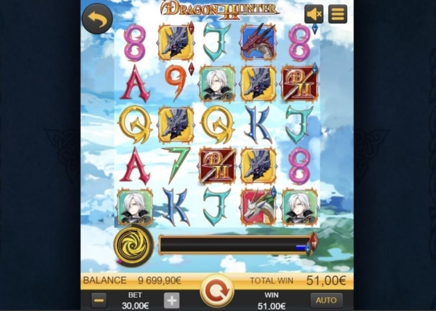 Dragon Hunter: image of winning