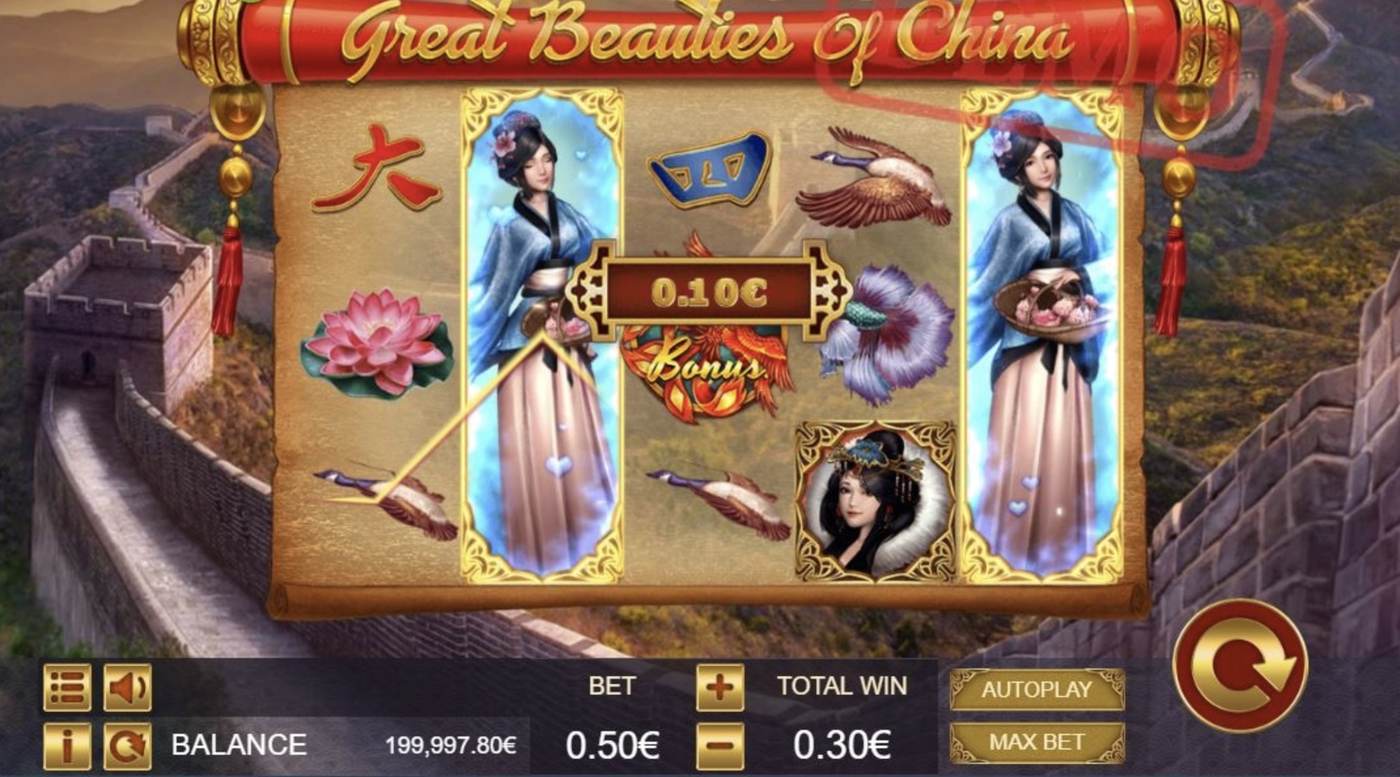Great Beautiies of China: image of winning