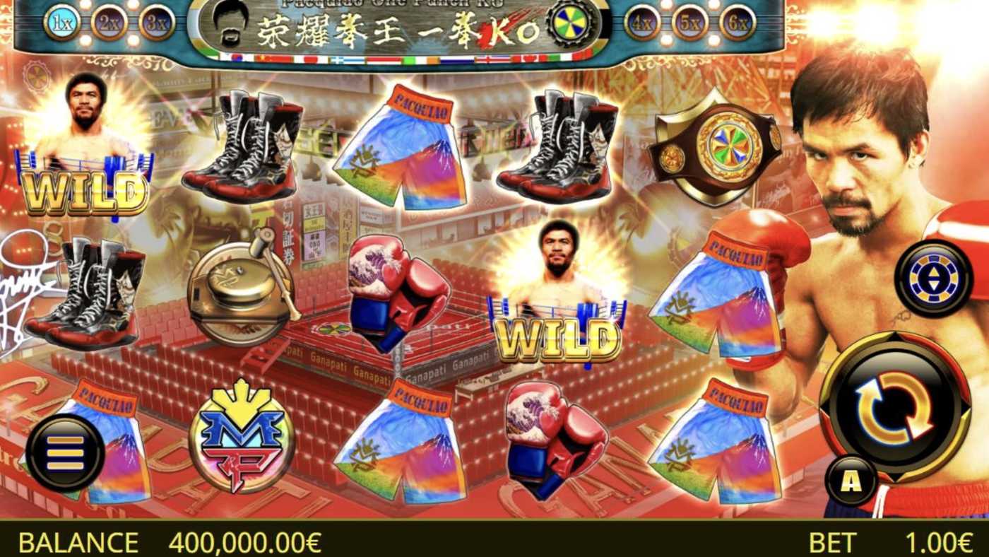 Pacquiao One Punch KO: image of main menu