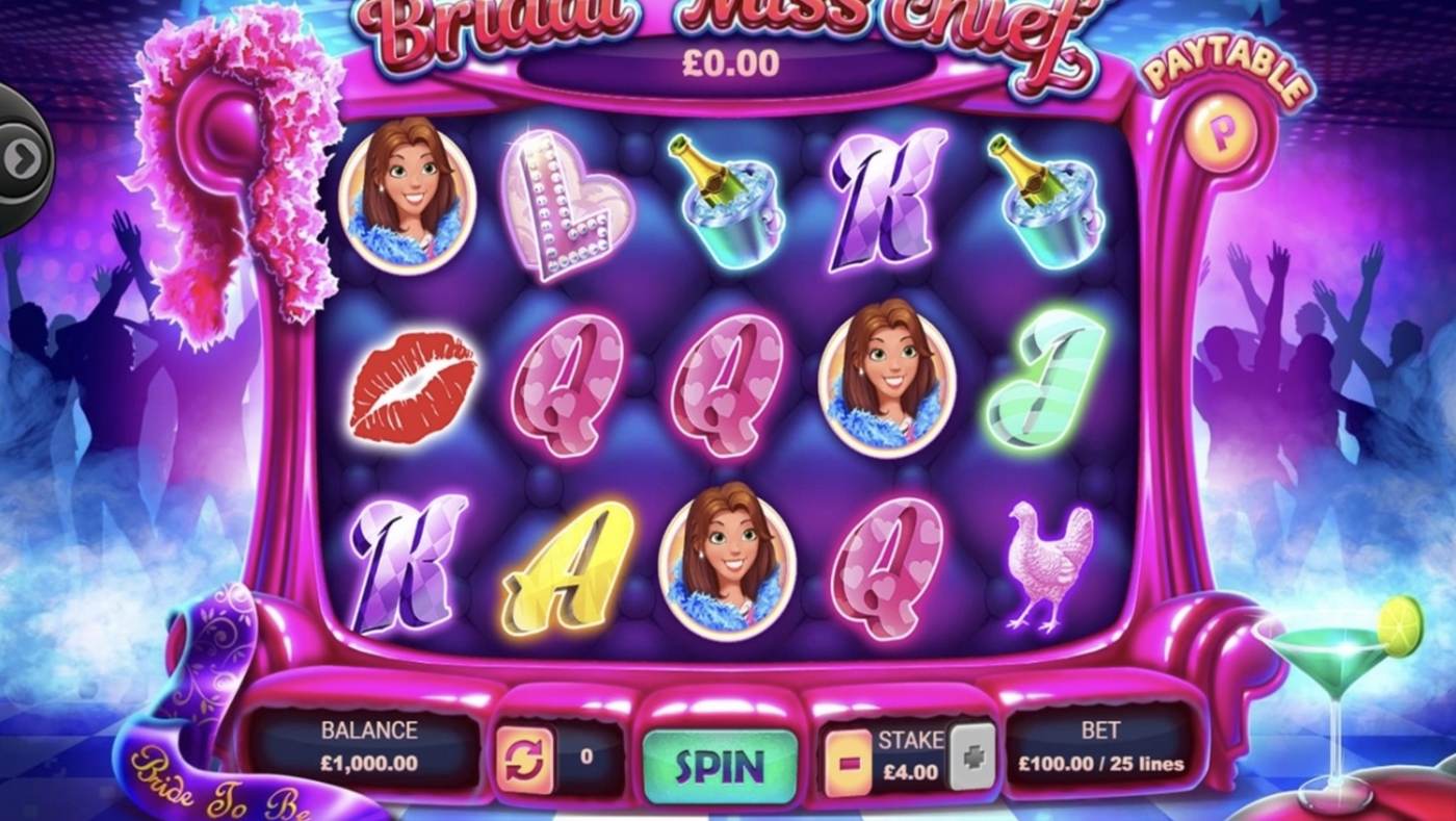 Bridal Miss'cheif: image of main menu