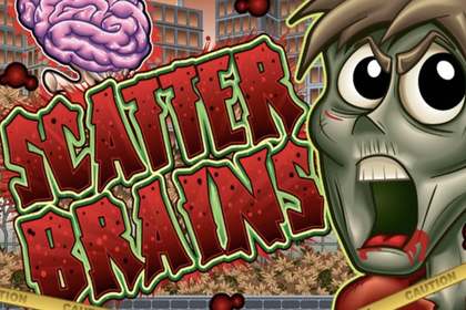Scatter Brains Online Slot Logo