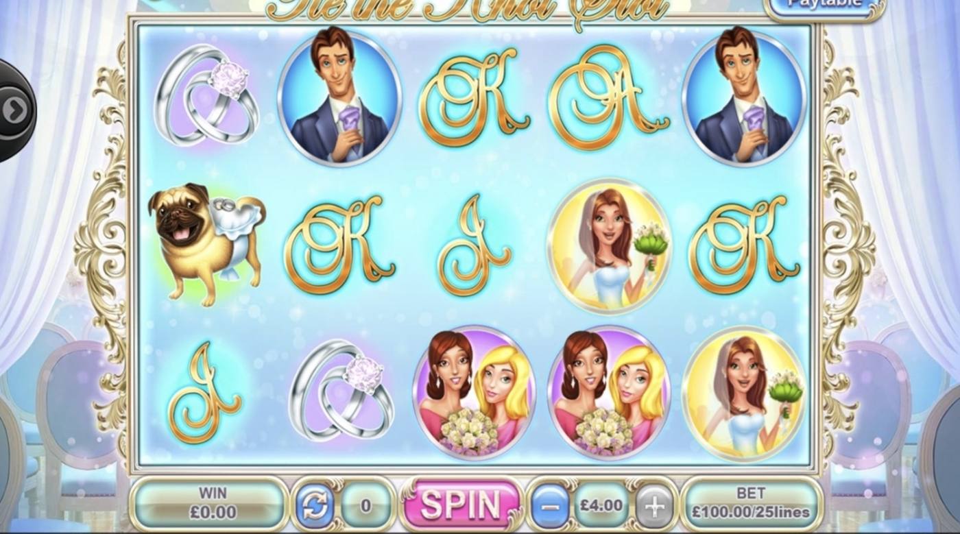 Tie the Knot: image of main menu