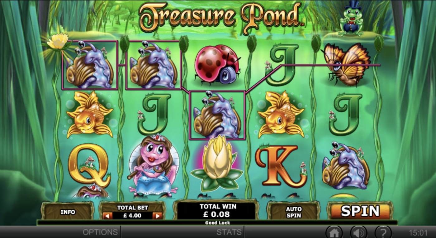 Treasure Pond: image of winning