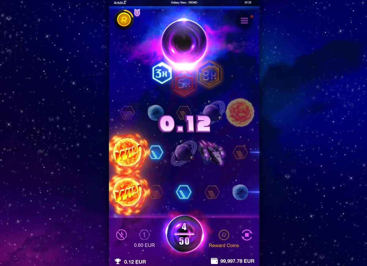 Galaxy Stars: image of winning