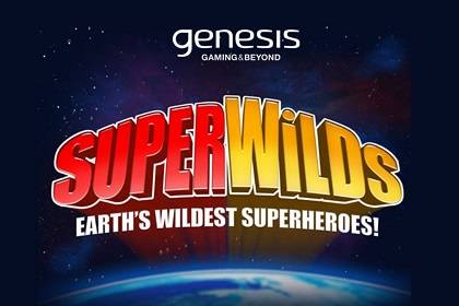 Super Wilds Online Slot Logo