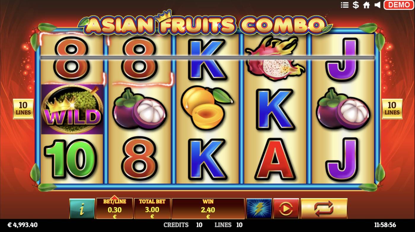 Asian Fruit Combo: image of winning