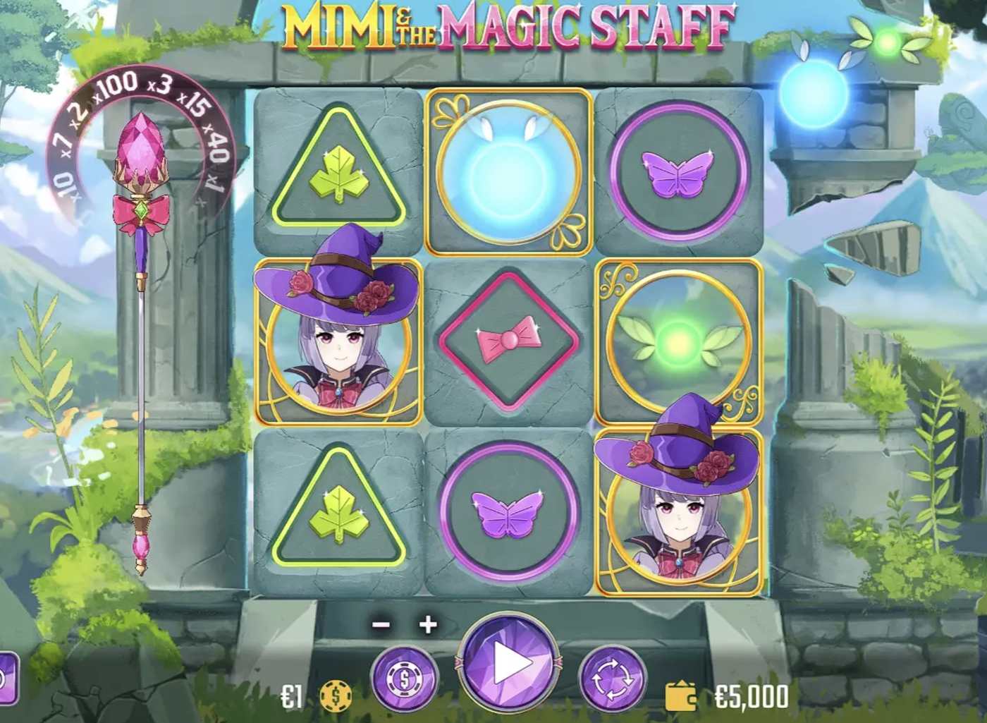 Mimi And The Magic Staff: image of main menu