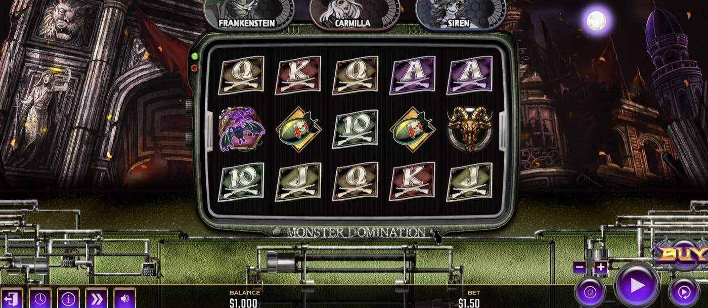 Monster Domination: image of main menu