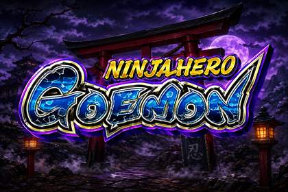 Ninja Hero Goemon Online Slot Logo
