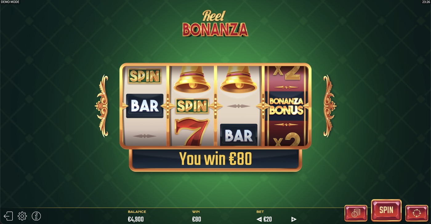 Reel Bonanza: image of winning