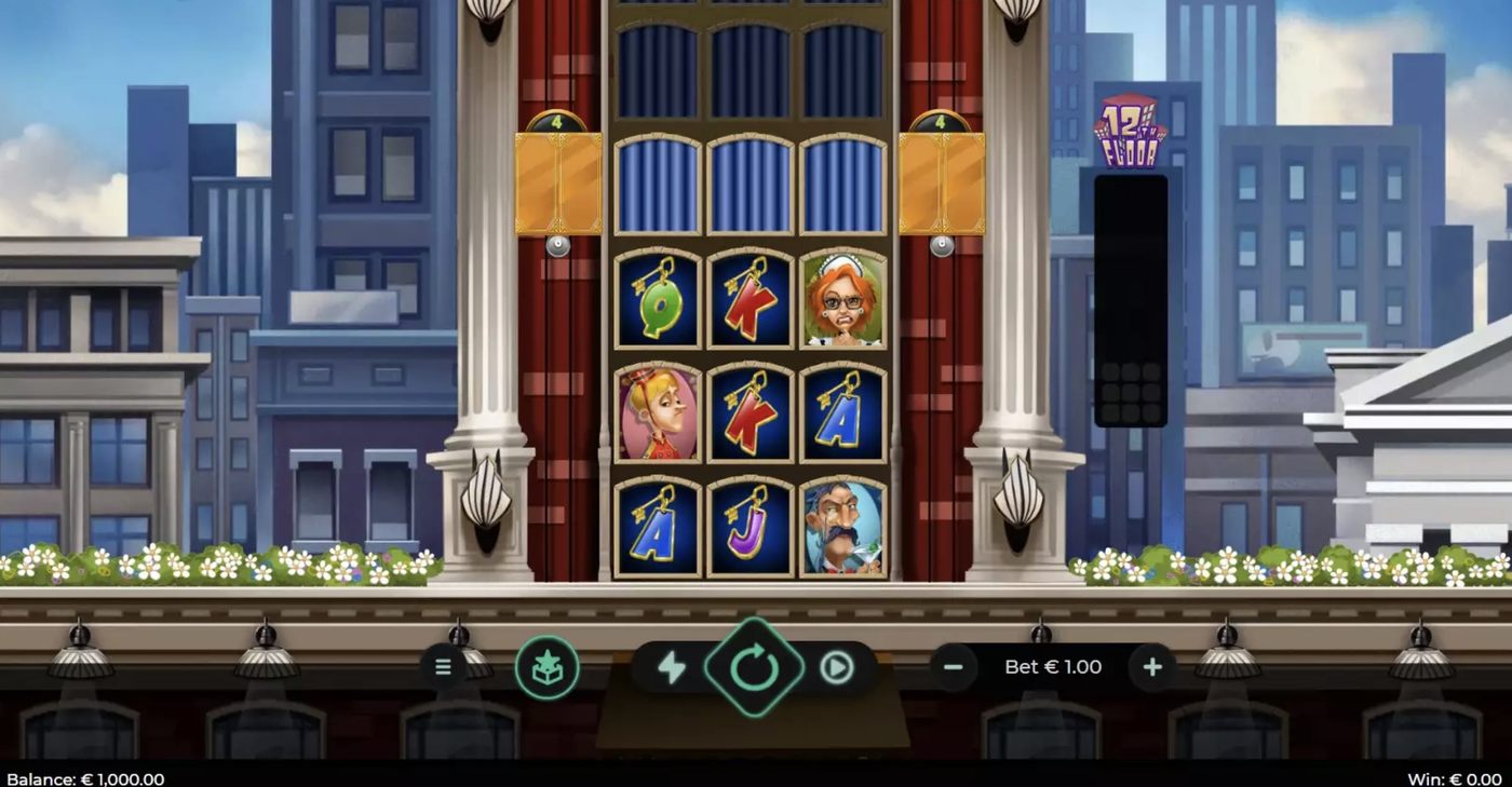 12th Floor: image of main menu