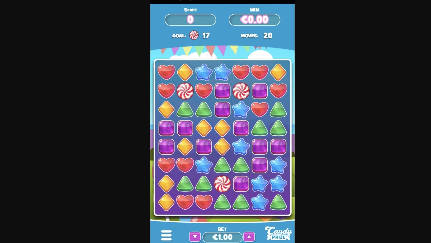 Candy Prize BIG: image of main menu