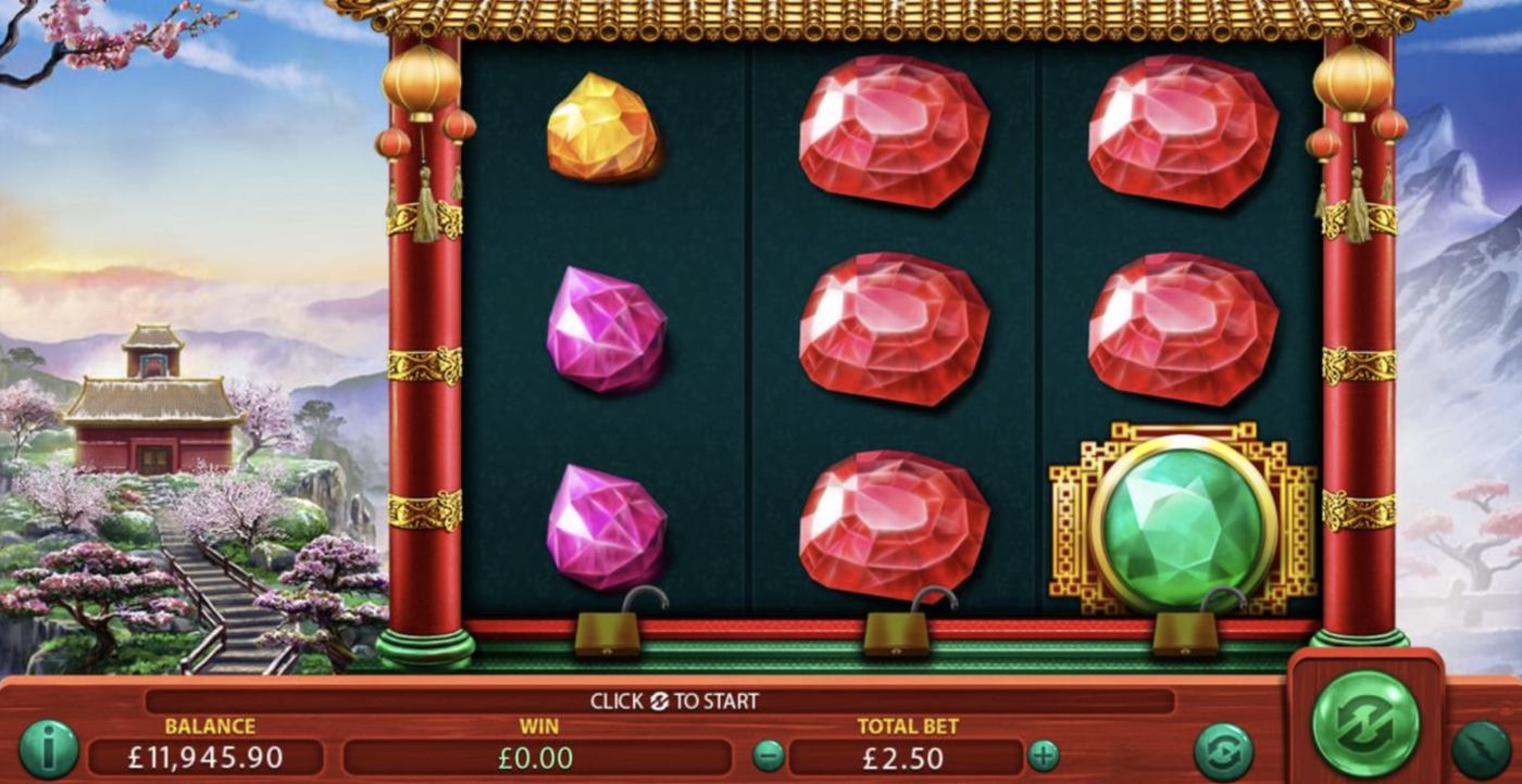 Fortune Stones: image of main menu