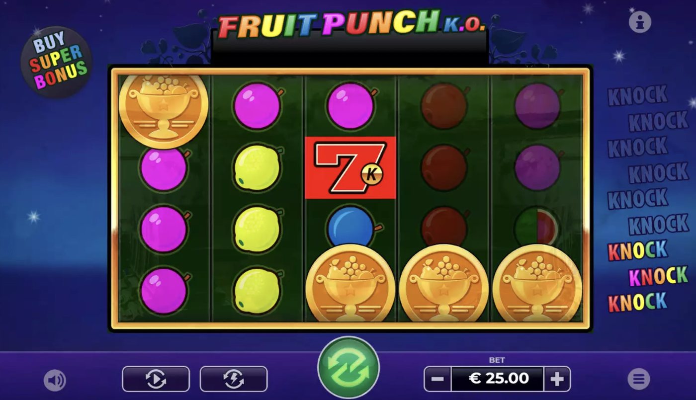 Fruit Punch K.O.: image of main menu