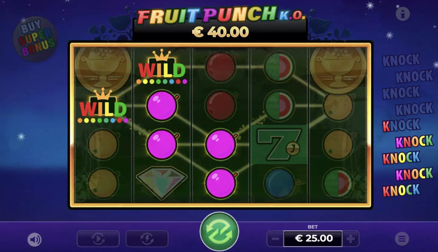 Fruit Punch K.O.: image of winning