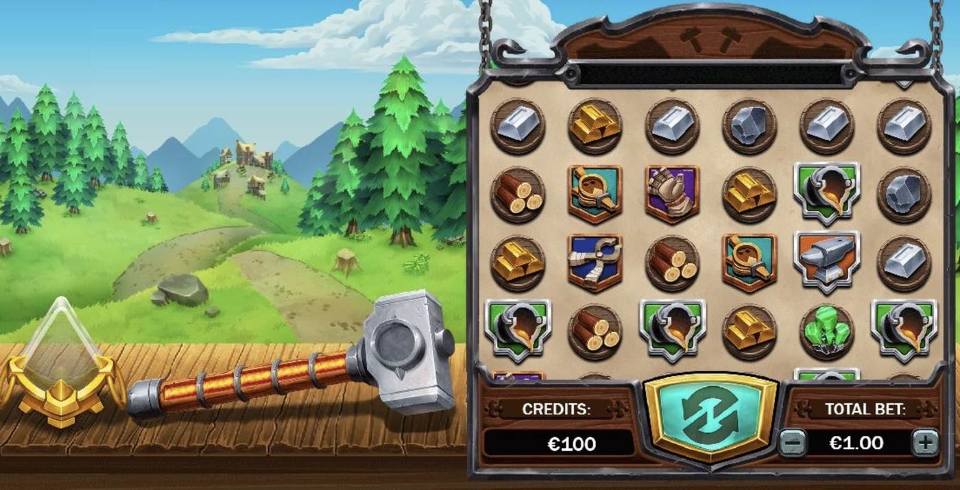 Hammer of Fortune: image of main menu