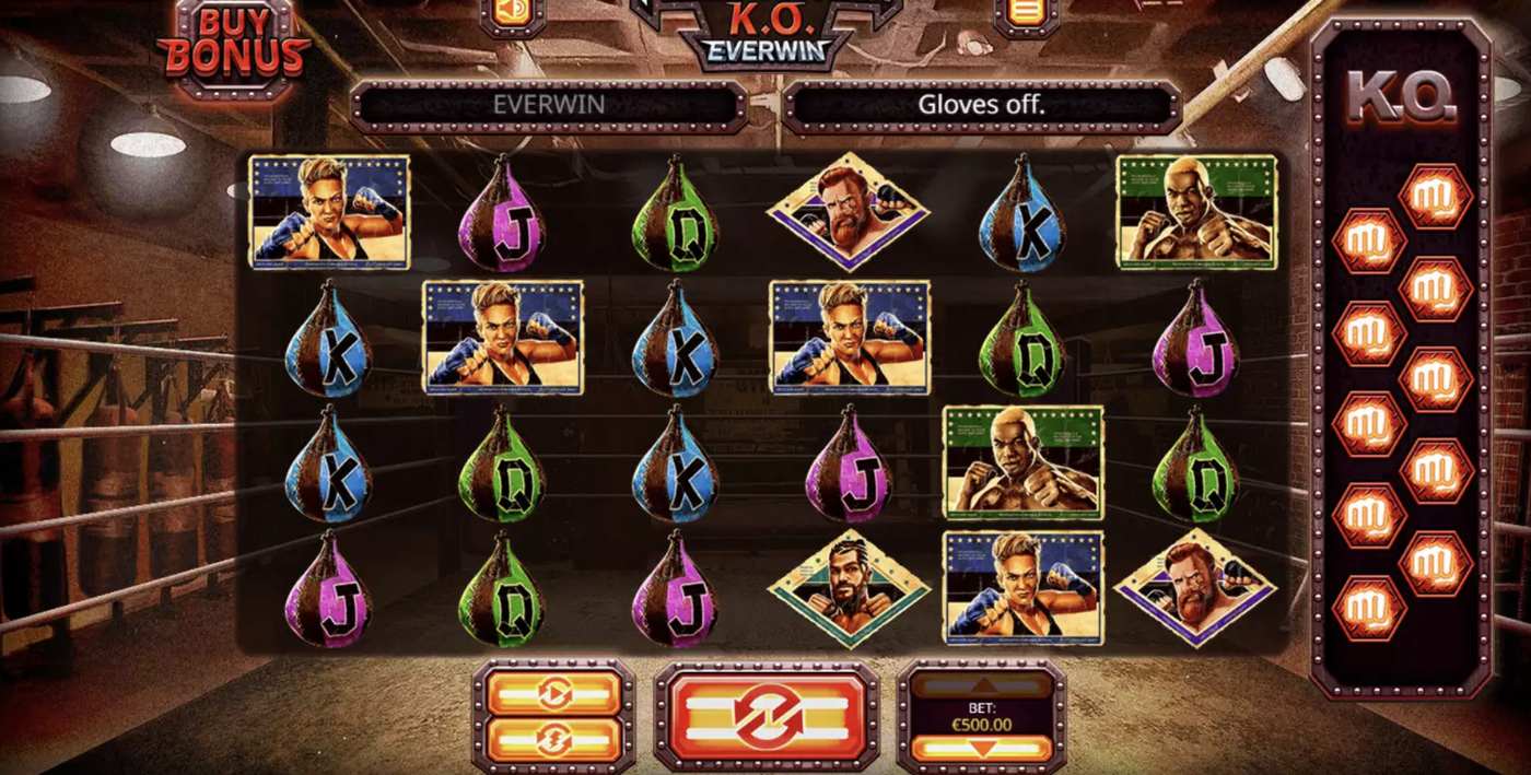 Prize Fighter K.O.: image of main menu