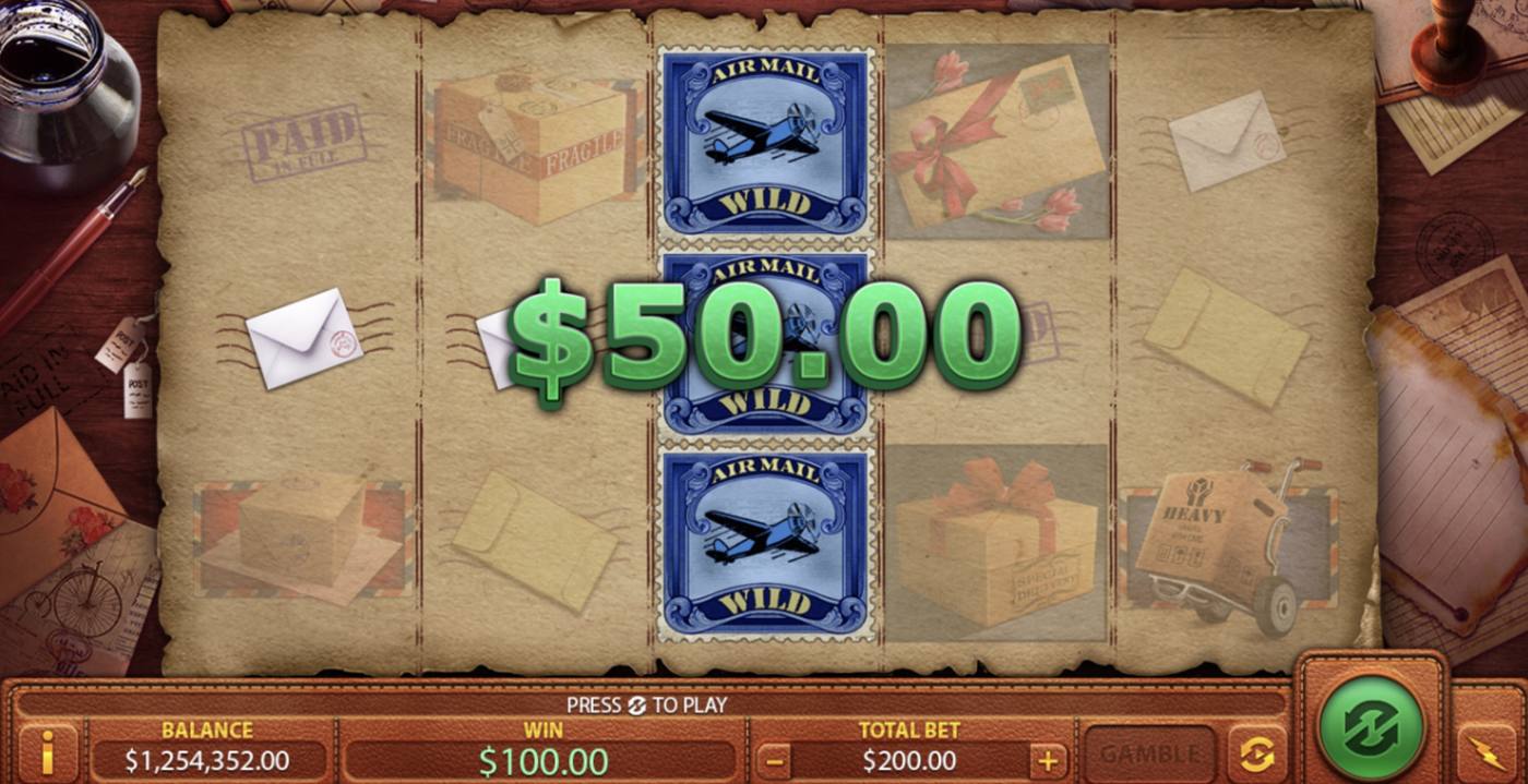 Stamp Wild: image of winning