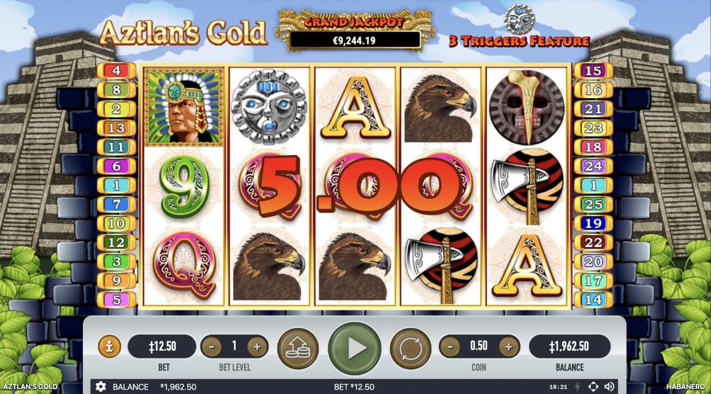 Aztlan's Gold: image of winning