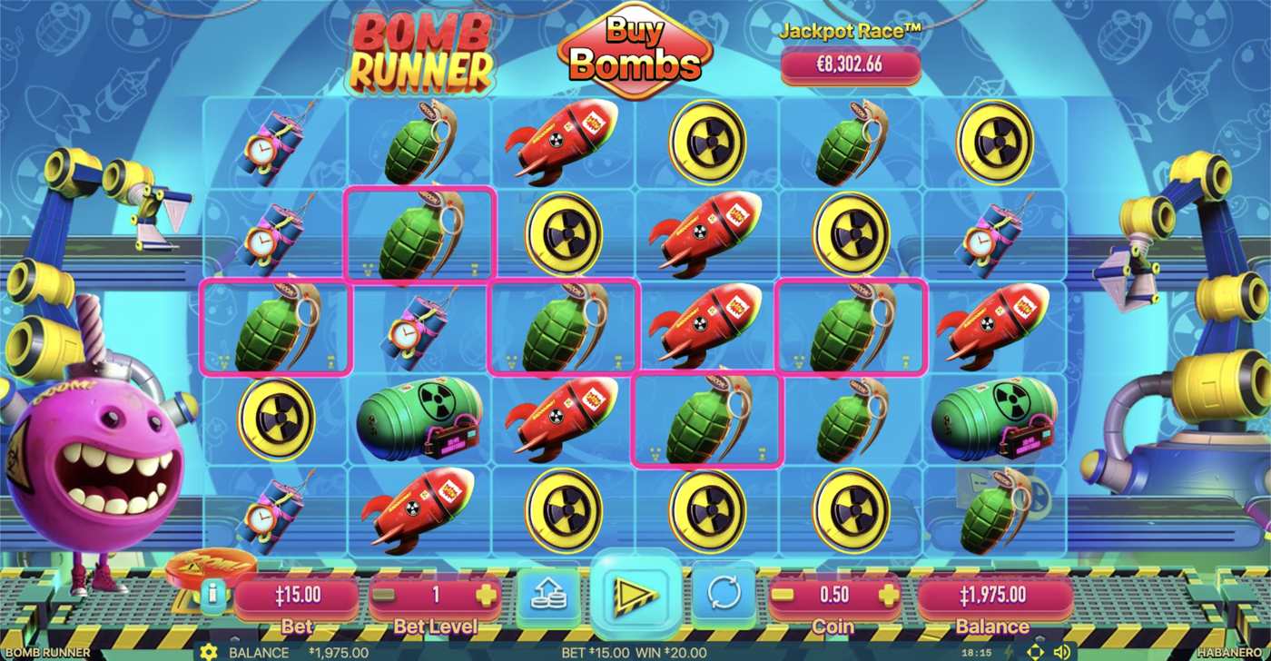 Bomb Runner: image of winning