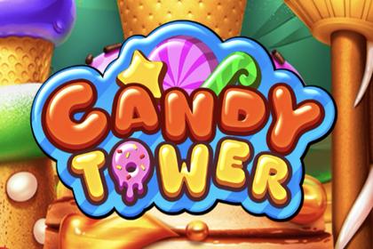Candy Tower Online Slot Logo