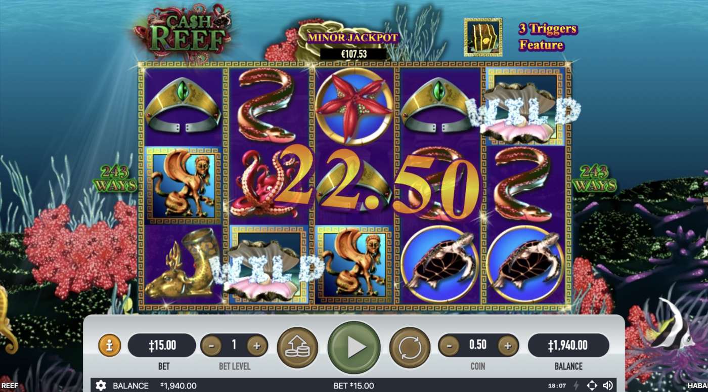Cash Reef: image of winning