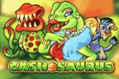 Cashosaurus Online Slot Logo