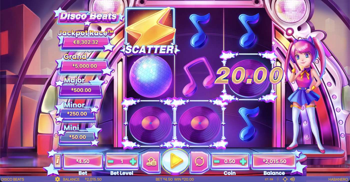 Disco Beats: image of winning
