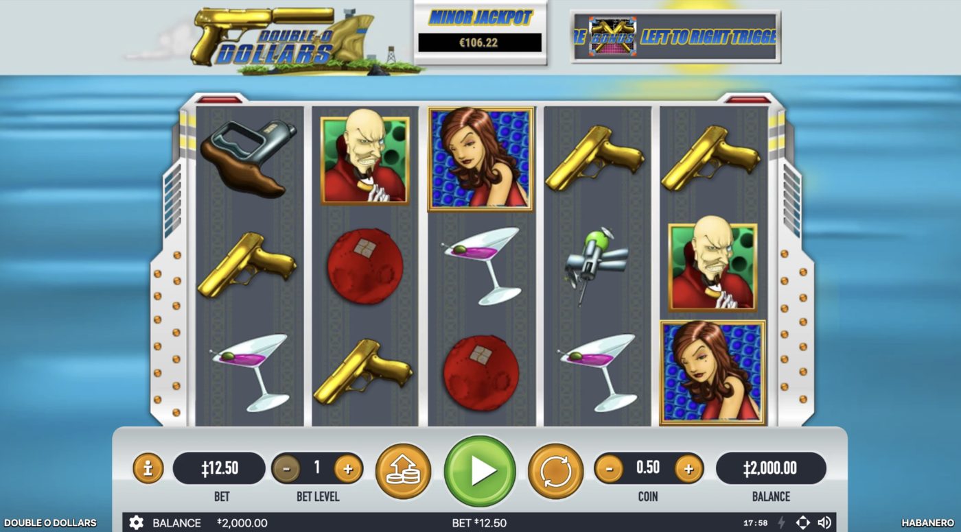 Double O Dollars: image of main menu
