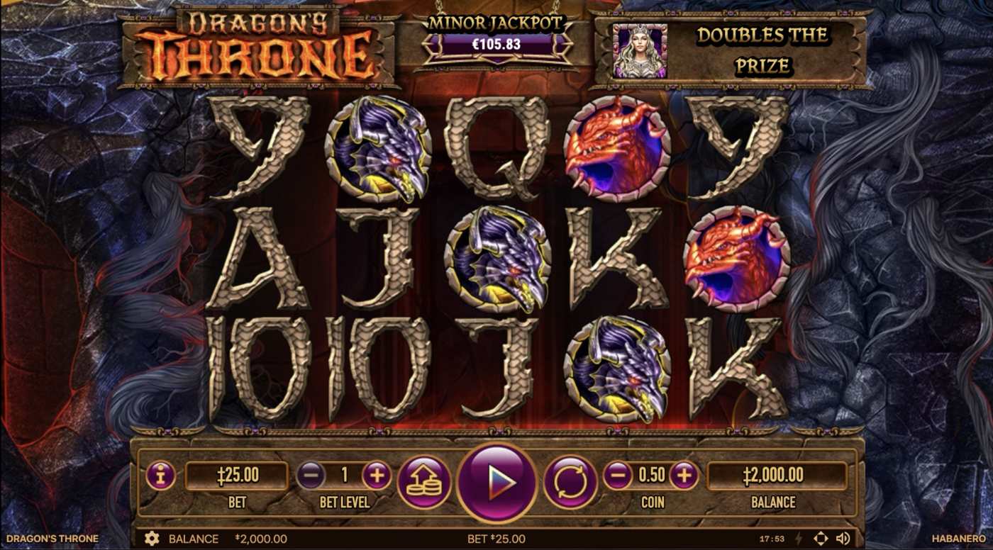 Dragon's Throne: image of main menu