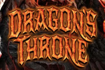 Dragon's Throne Online Slot Logo
