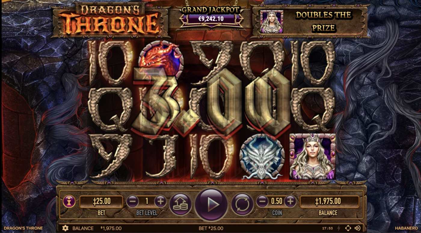 Dragon's Throne: image of winning